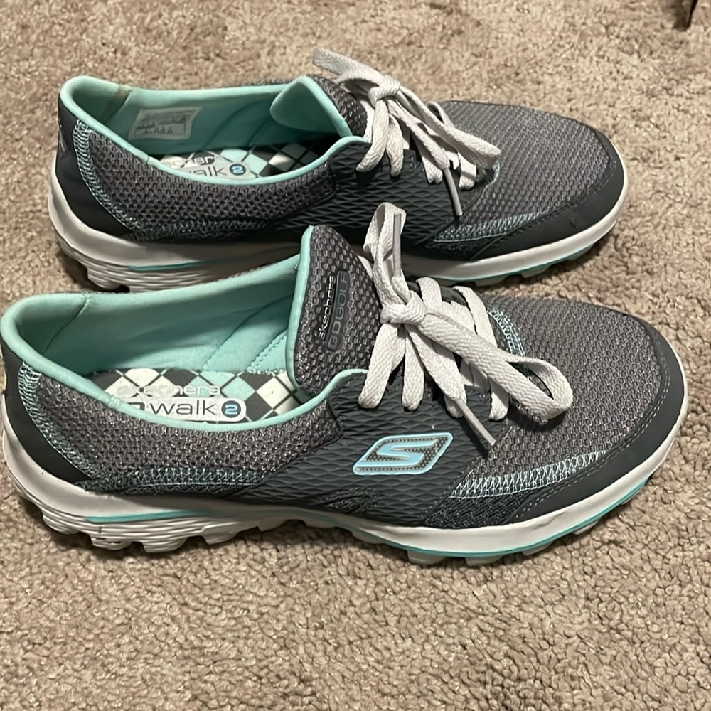 Sketchers Go Walk Golf Shoes. Great condition. Worn once. Size 7.
